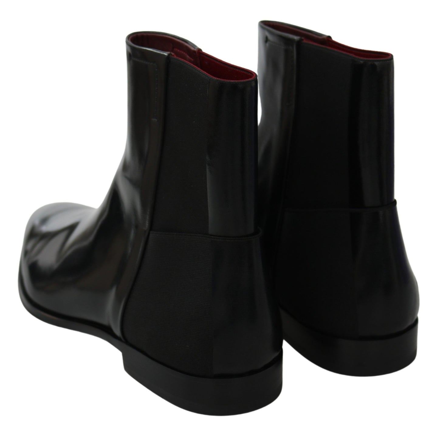 Elegant Black Leather Chelsea Boots