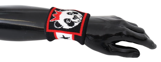 Multicolor Panda Wrist Wrap Elegance