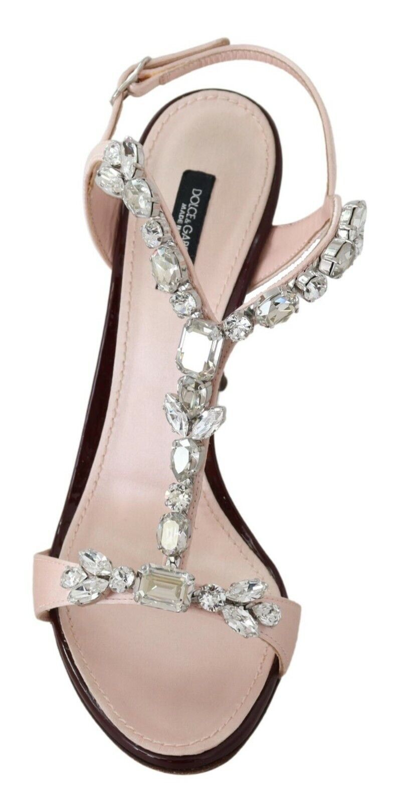 Crystal-Embellished Stiletto Sandals