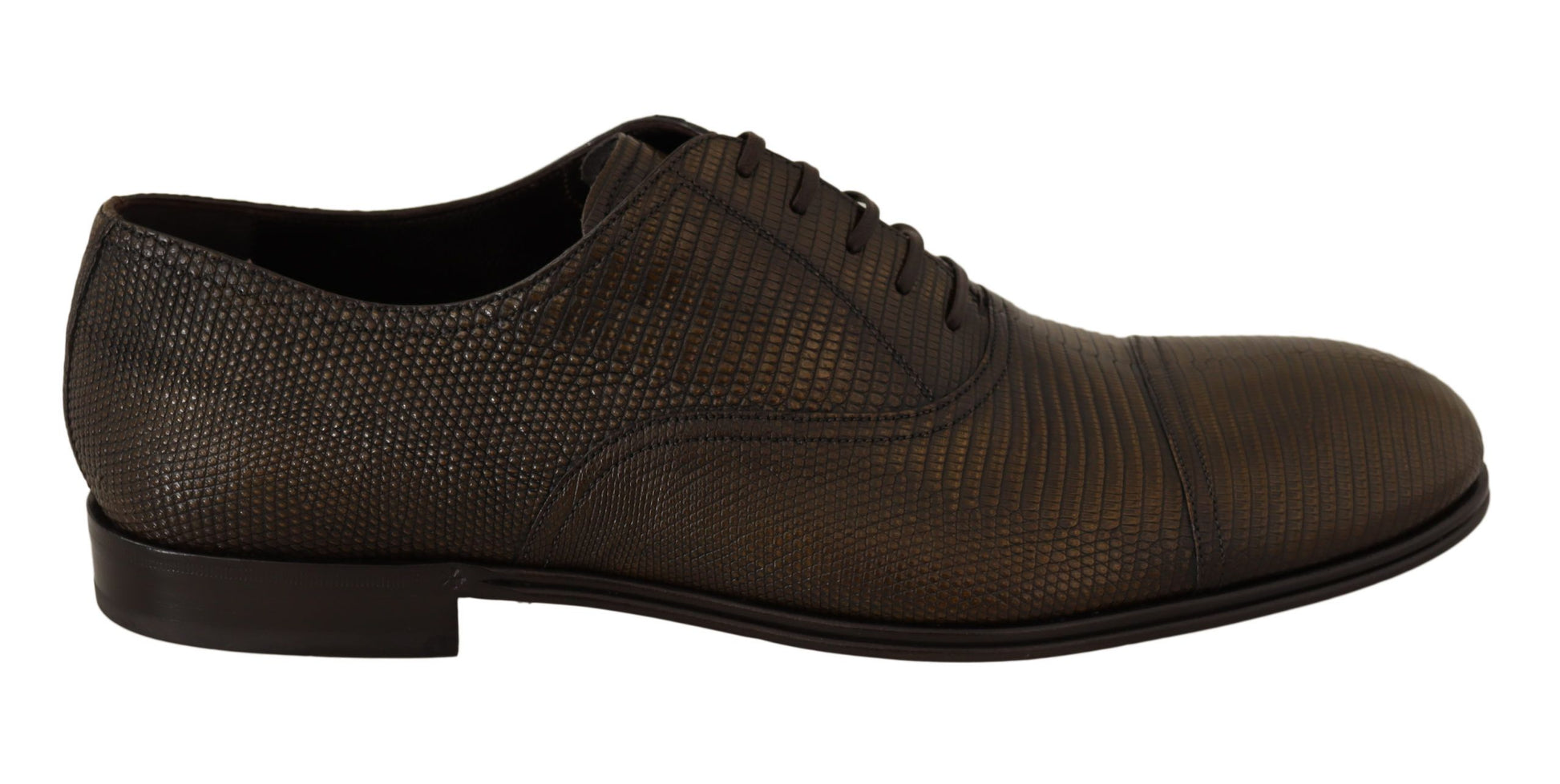 Elegant Shiny Leather Oxford Shoes