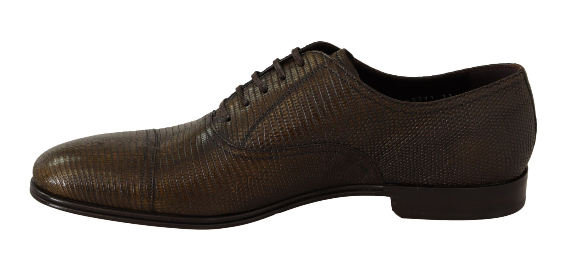 Elegant Shiny Leather Oxford Shoes