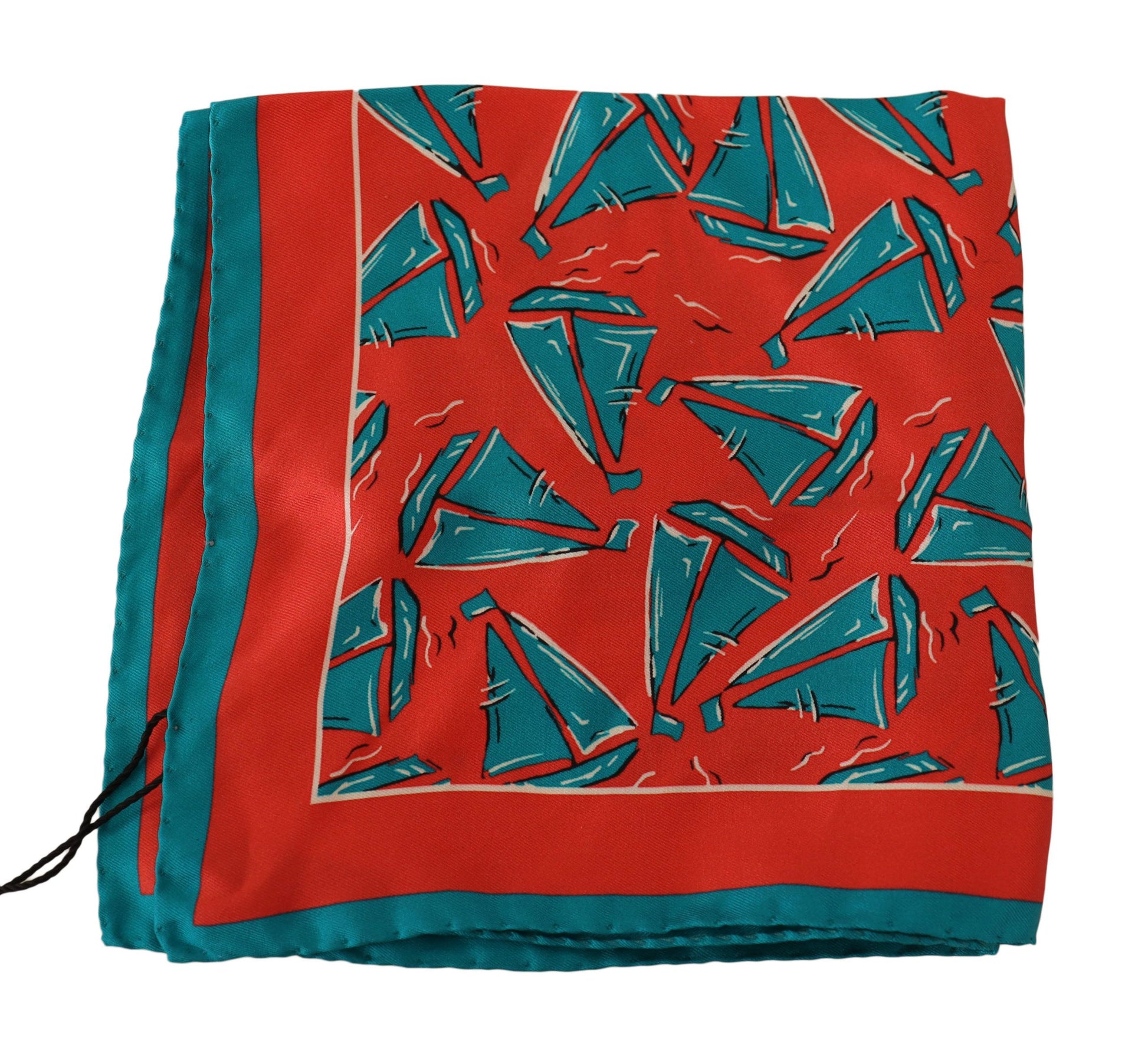 Sunset Marina Silk Pocket Square