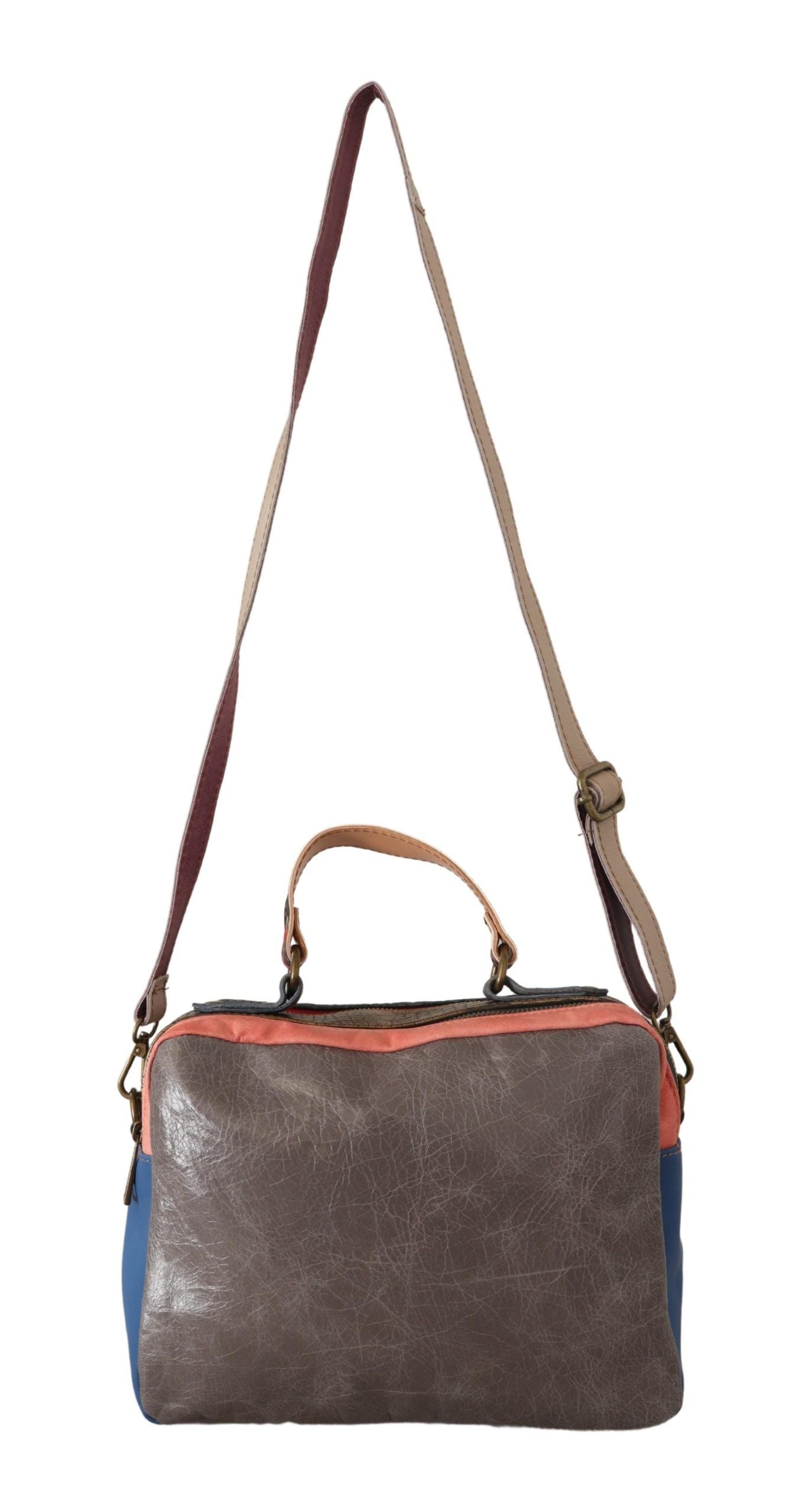 Chic Multicolor Leather Shoulder Bag