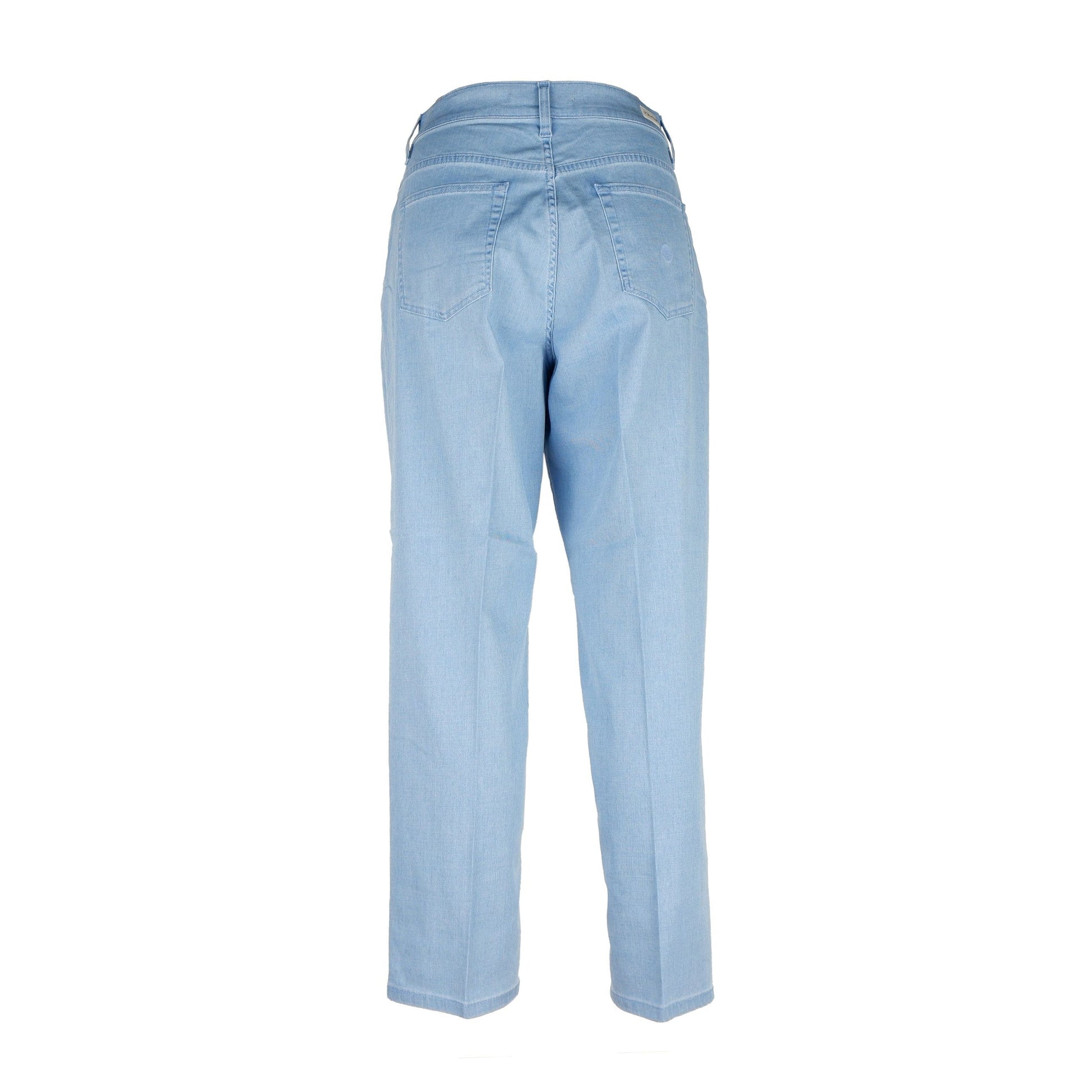 Chic Light Blue Regular Fit Jeans for Women