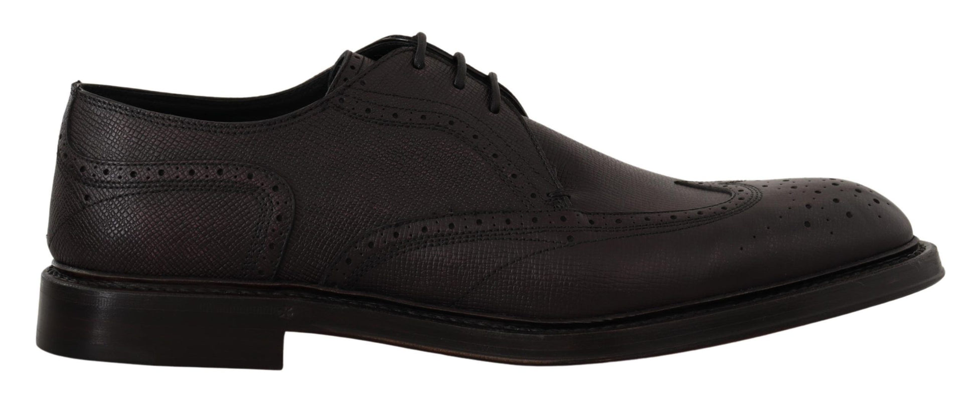 Elegant Purple Wingtip Men's Formal Shoes