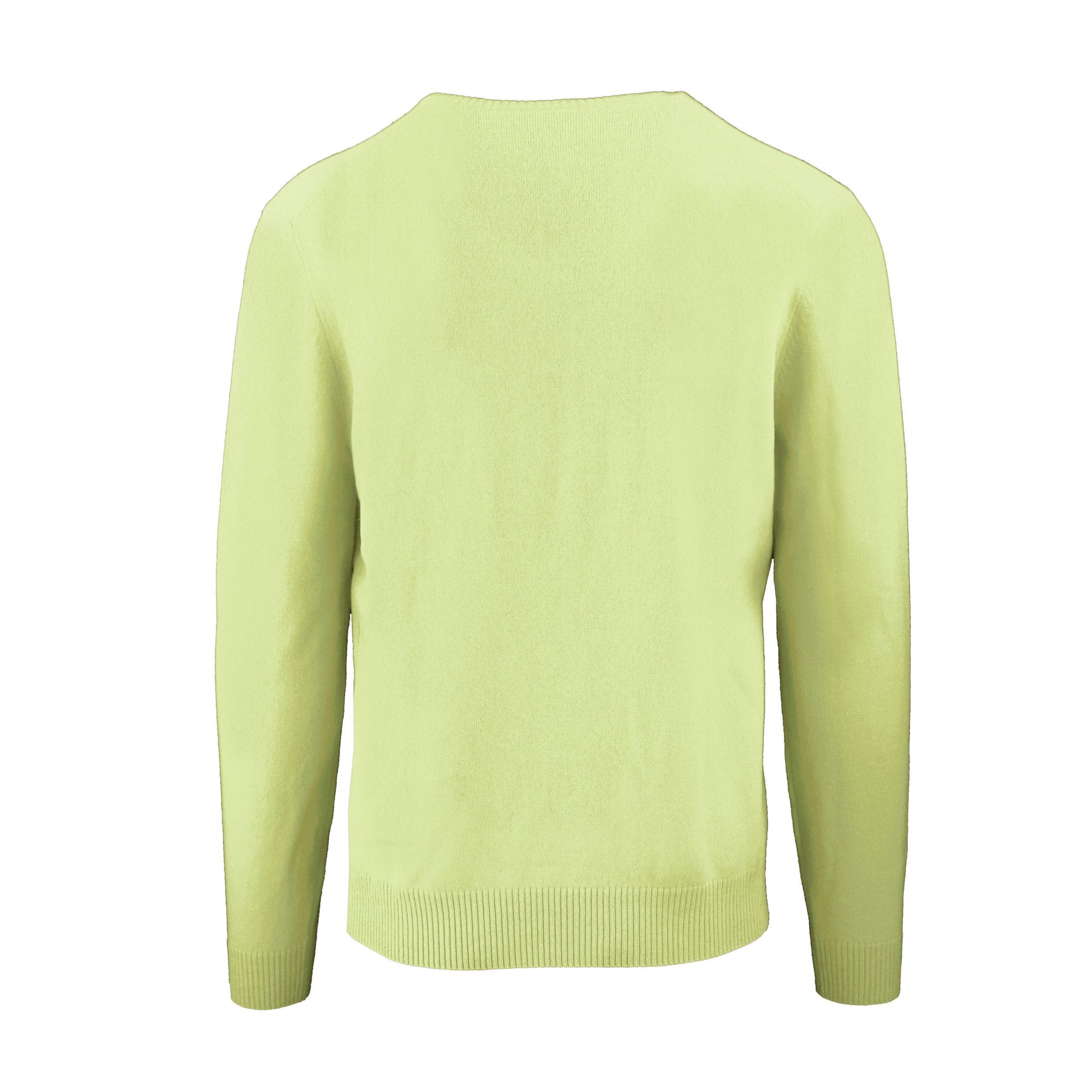 Yellow Cashmere Men Sweater