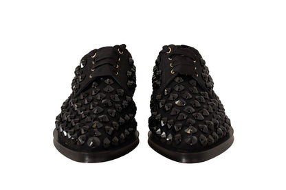 Elegant Gros Grain Lace-Up Jeweled Flats