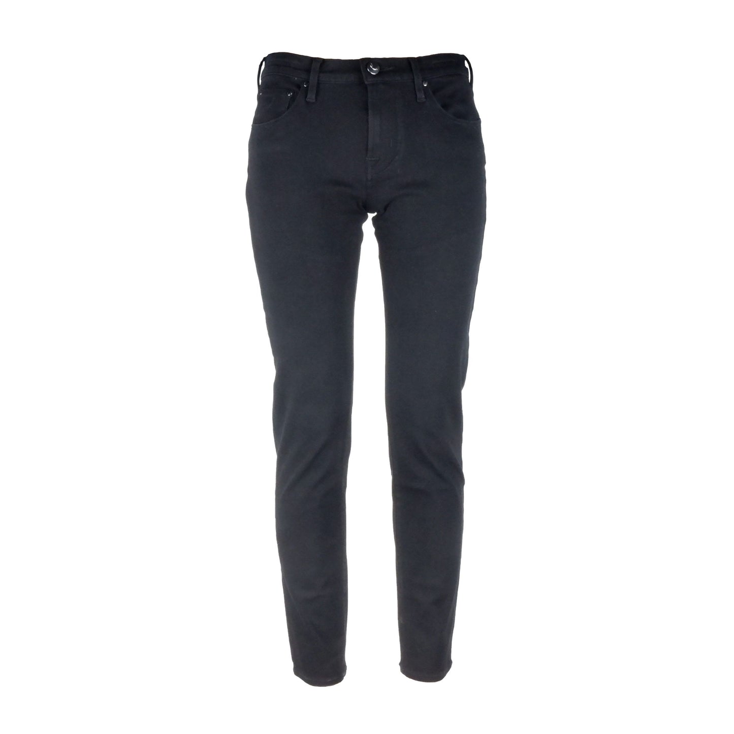 Sleek Black Slim-Fit Kimberly Jeans