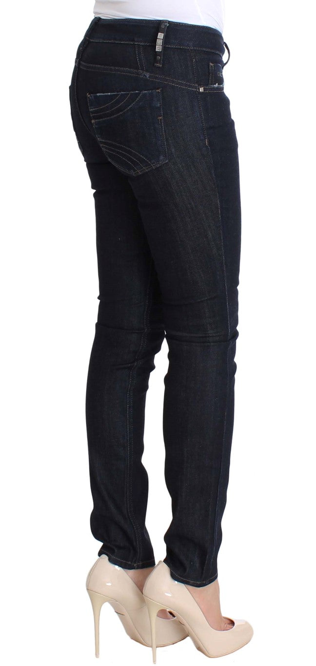 Chic Slim Fit Skinny Blue Jeans