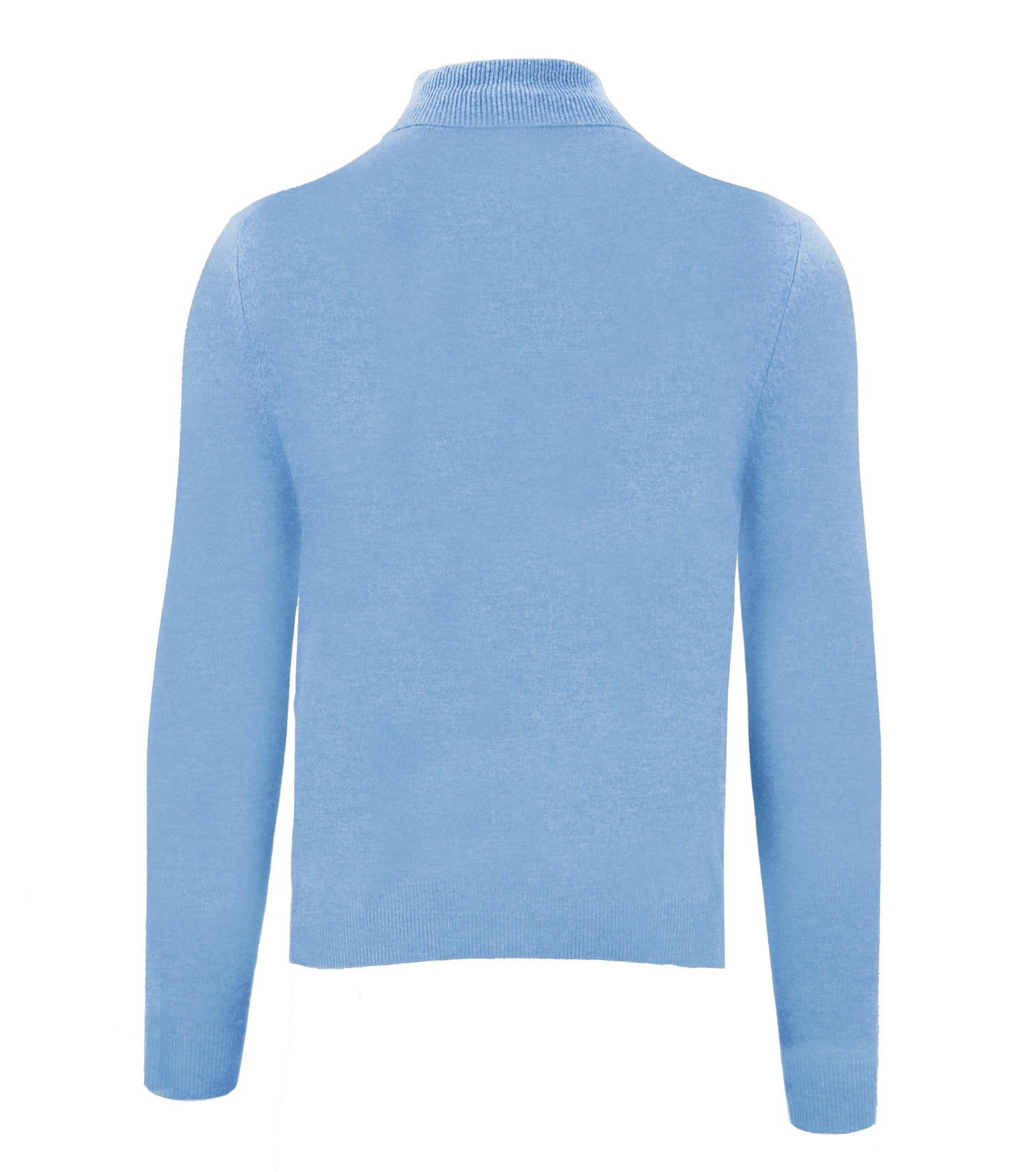 Ice Blue Cashmere Men Sweater