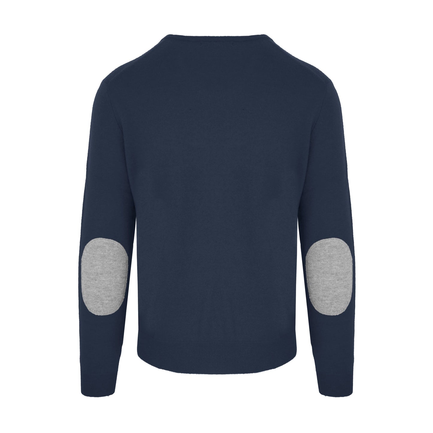 Blue Wool Men Sweater