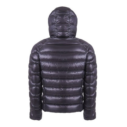 Mens Insulated Down Jacket with Hood