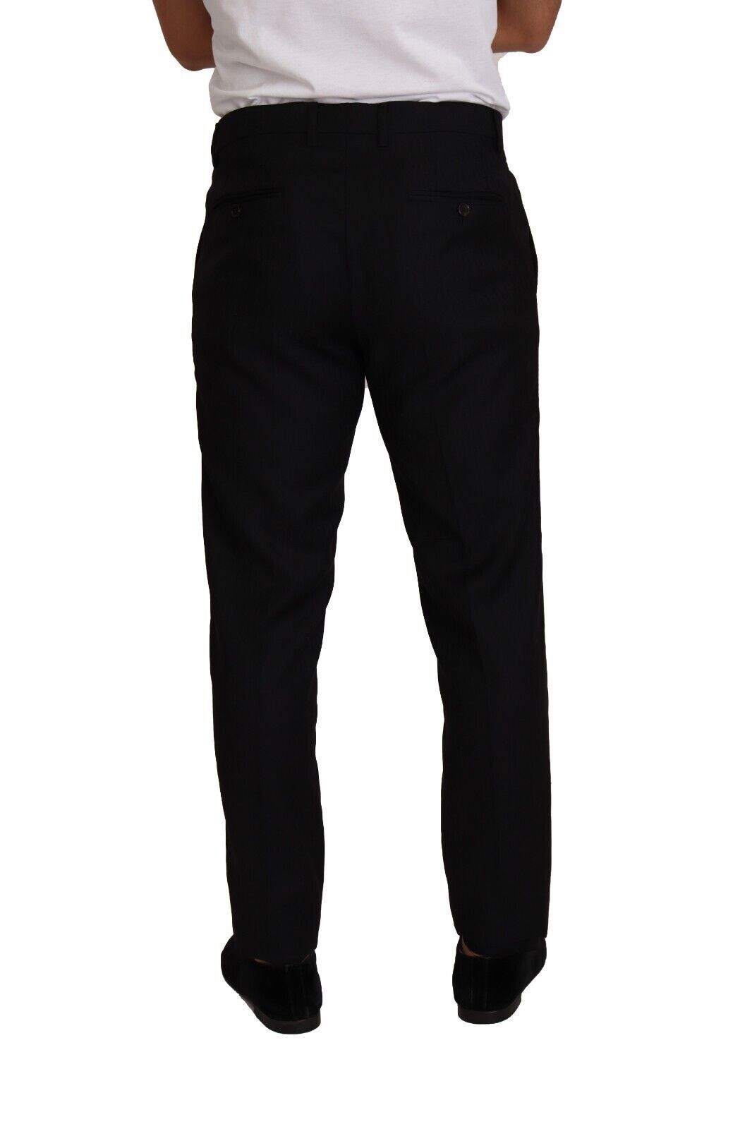 Elegant Slim-Fit Tuxedo Trousers