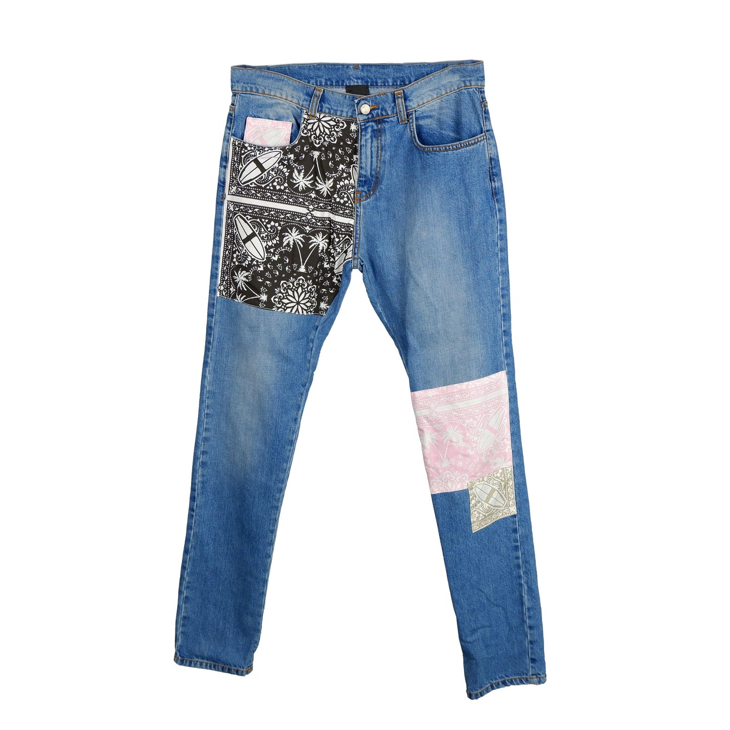 Blue Cotton Men's Jean