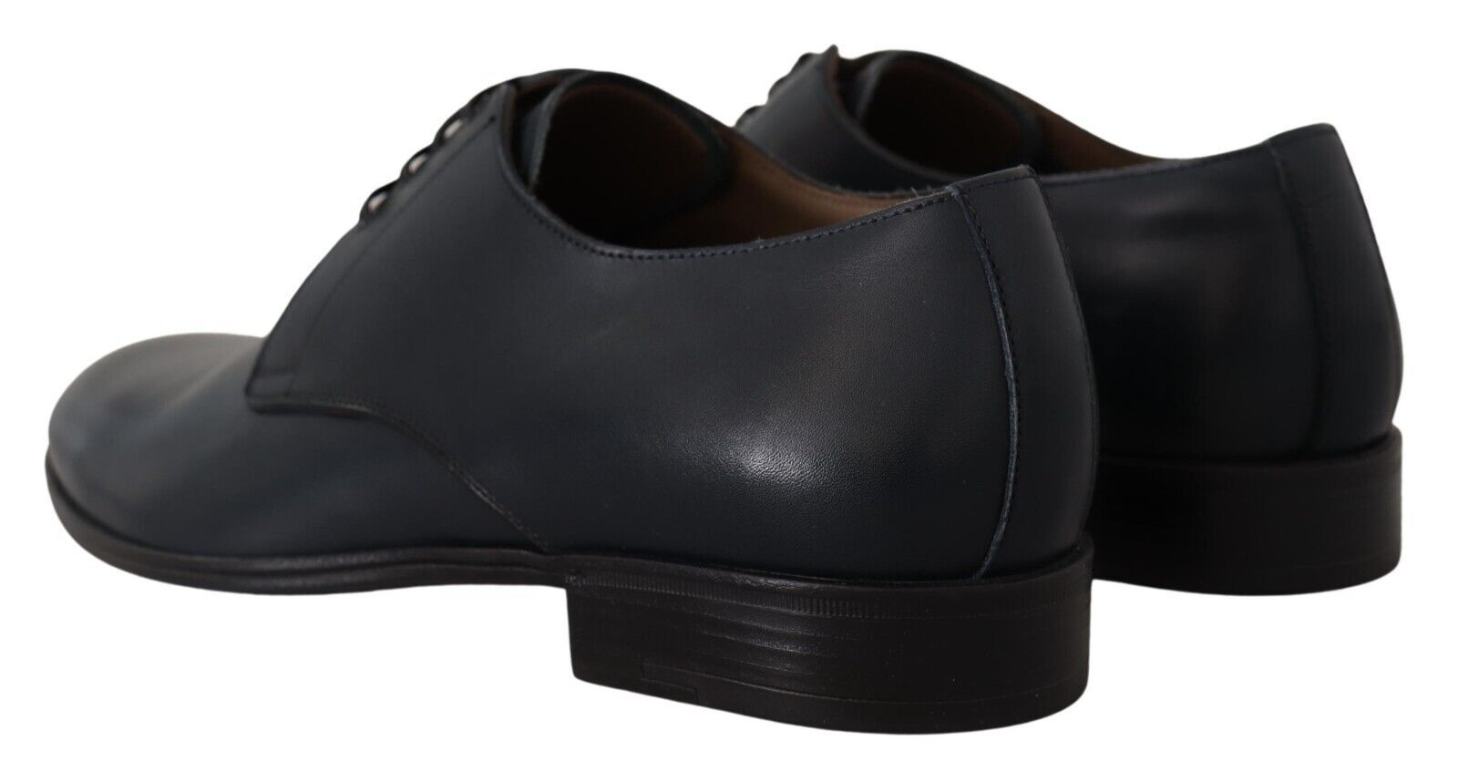 Elegant Navy Blue Derby Formal Shoes