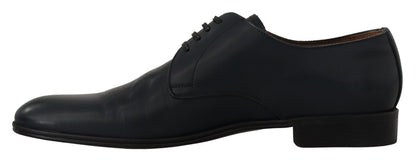 Elegant Navy Blue Derby Formal Shoes