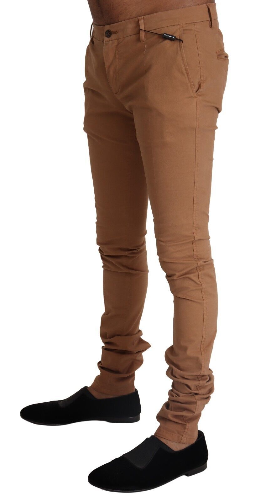 Chic Beige Slim Fit Skinny Pants