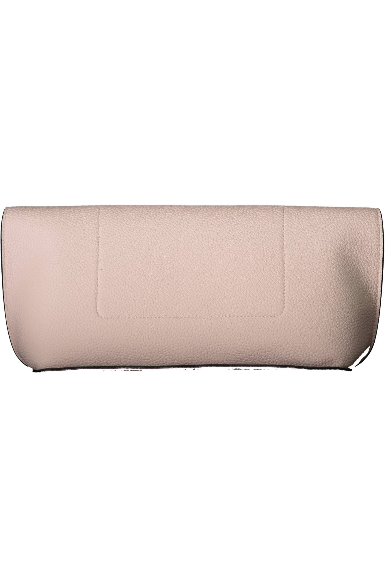 Pink Polyethylene Women Clutch