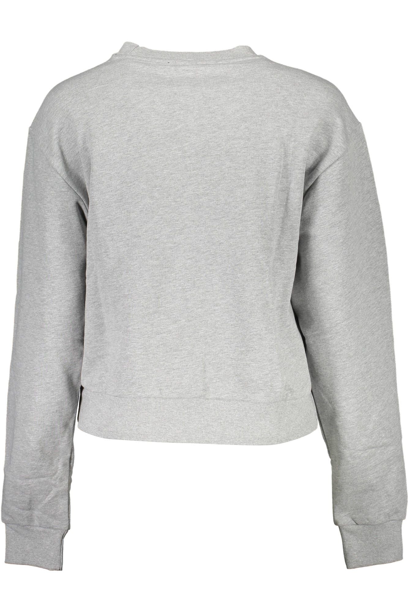 Gray Cotton Women Sweater