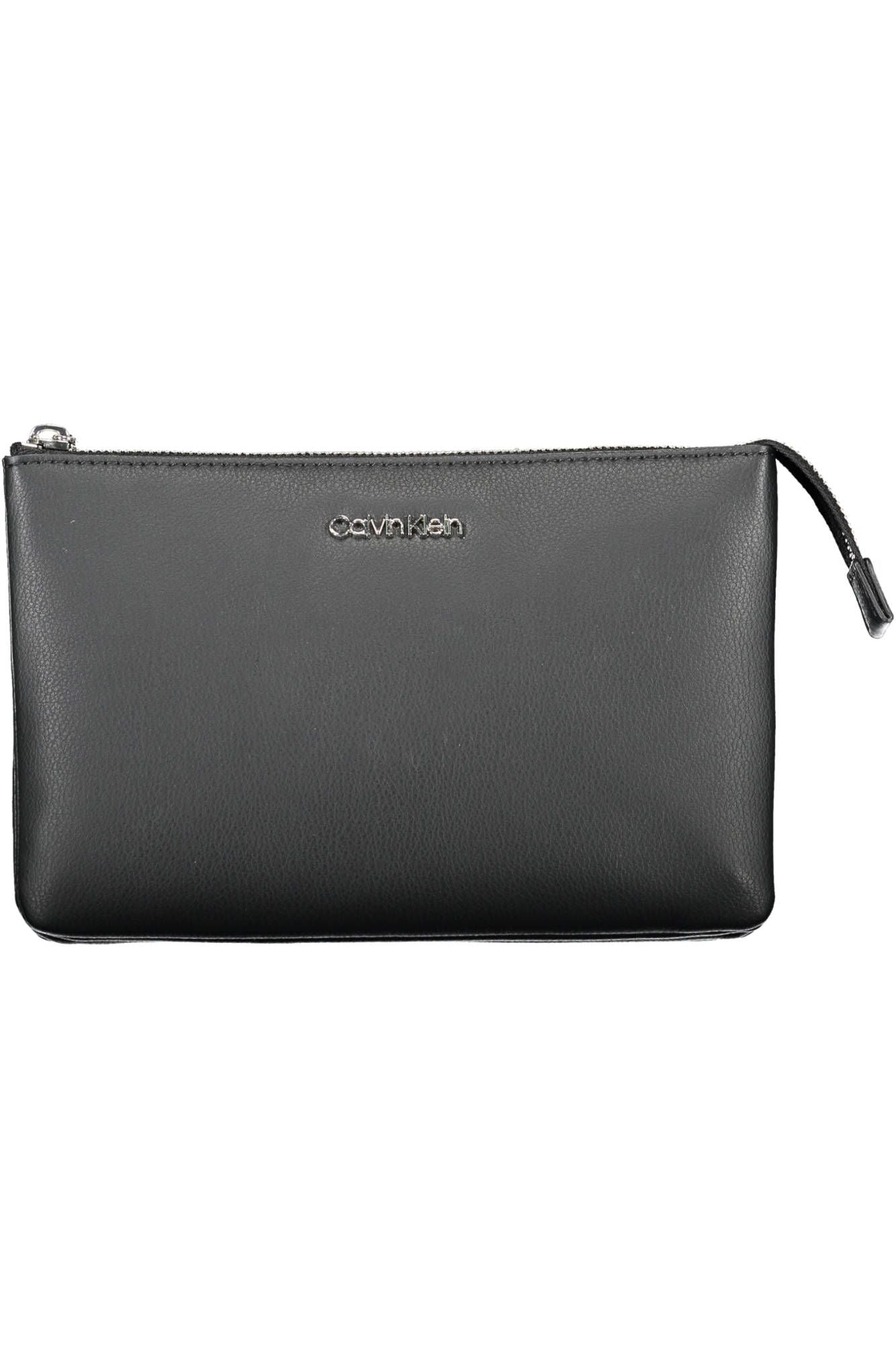 Black Polyethylene Women Handbag