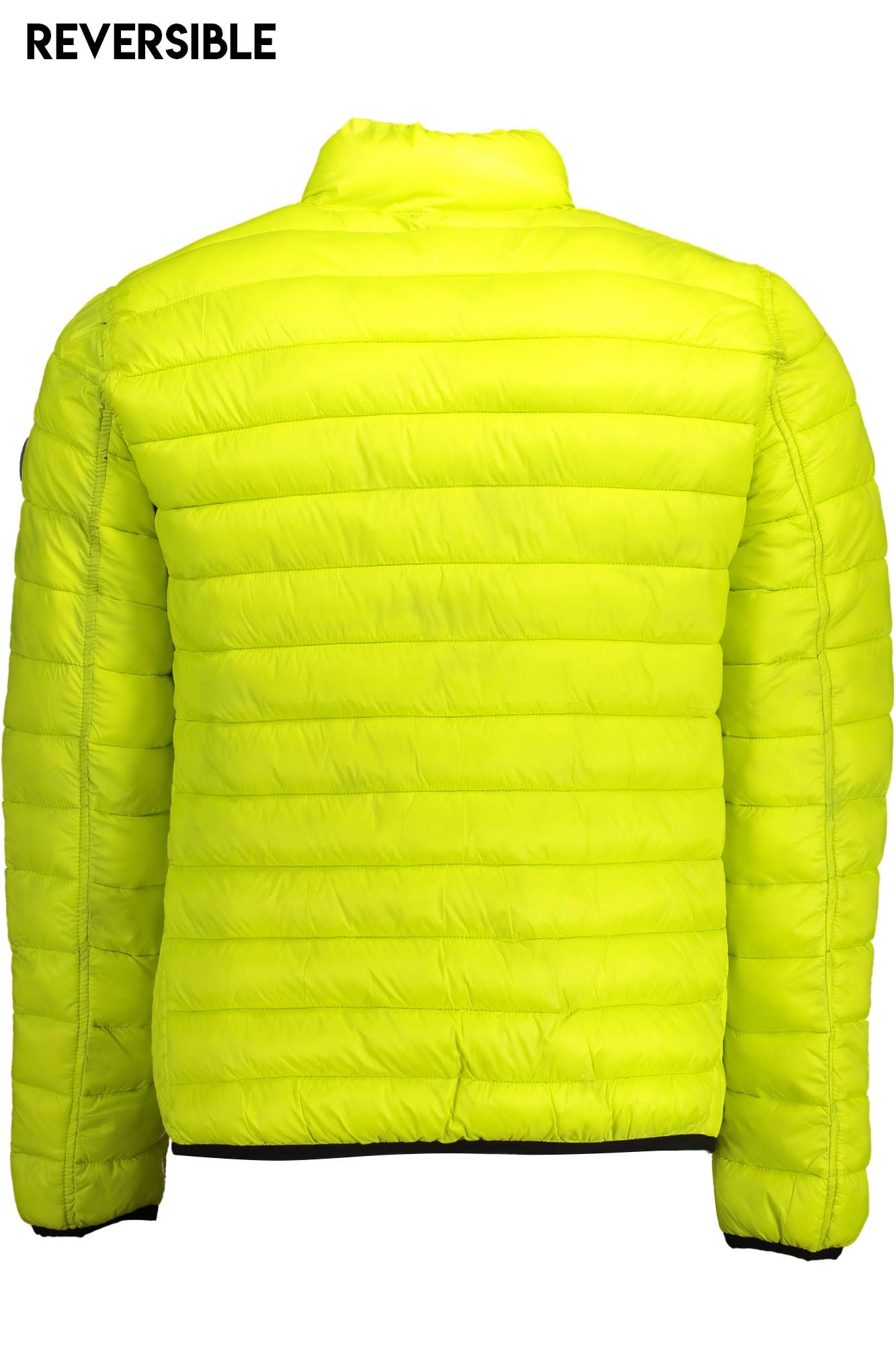 Yellow Nylon Mens Jacket