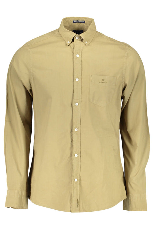 Green Organic Cotton Men Shirt