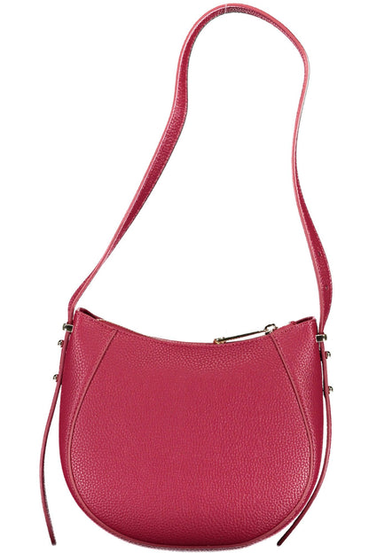 Red Polyethylene Women Handbag