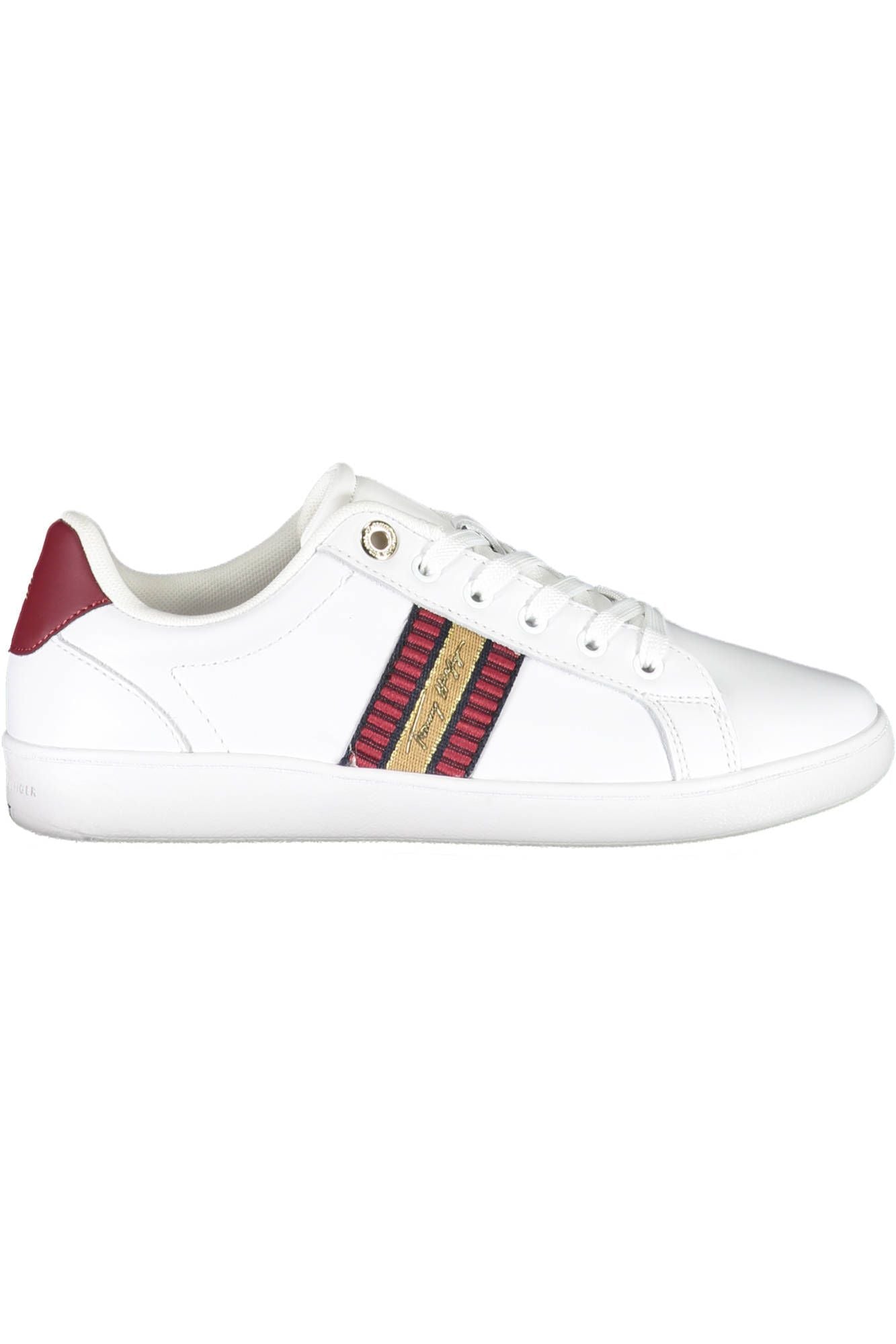 White Leather Women Sneaker