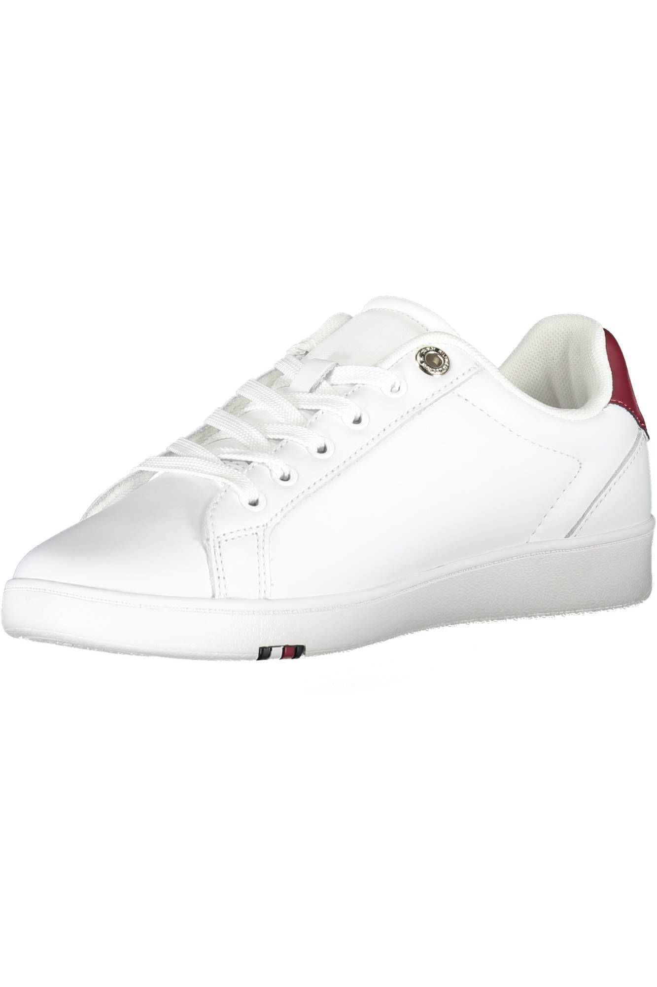 White Leather Women Sneaker