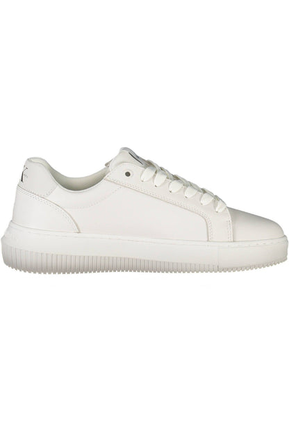 White Leather Women Sneaker