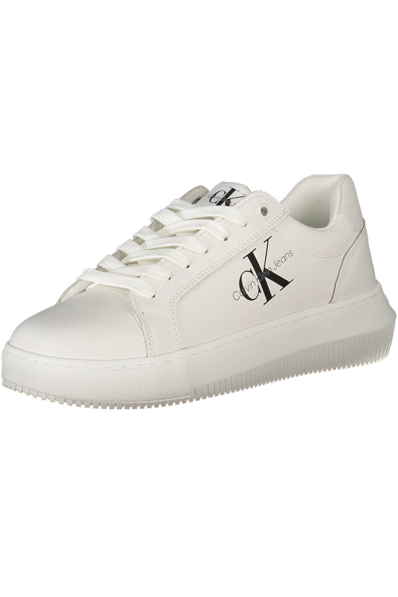 White Leather Women Sneaker