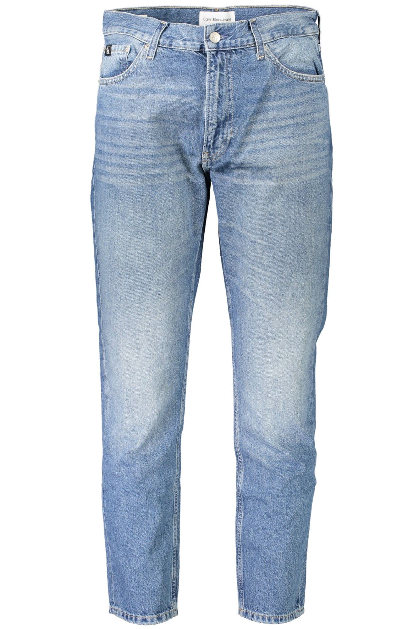 Blue Cotton Men Jean