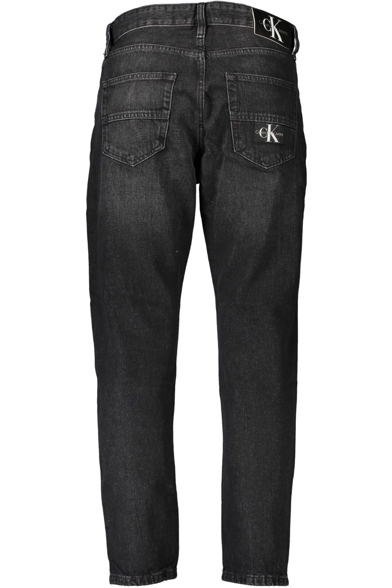 Black Cotton Men Jeans