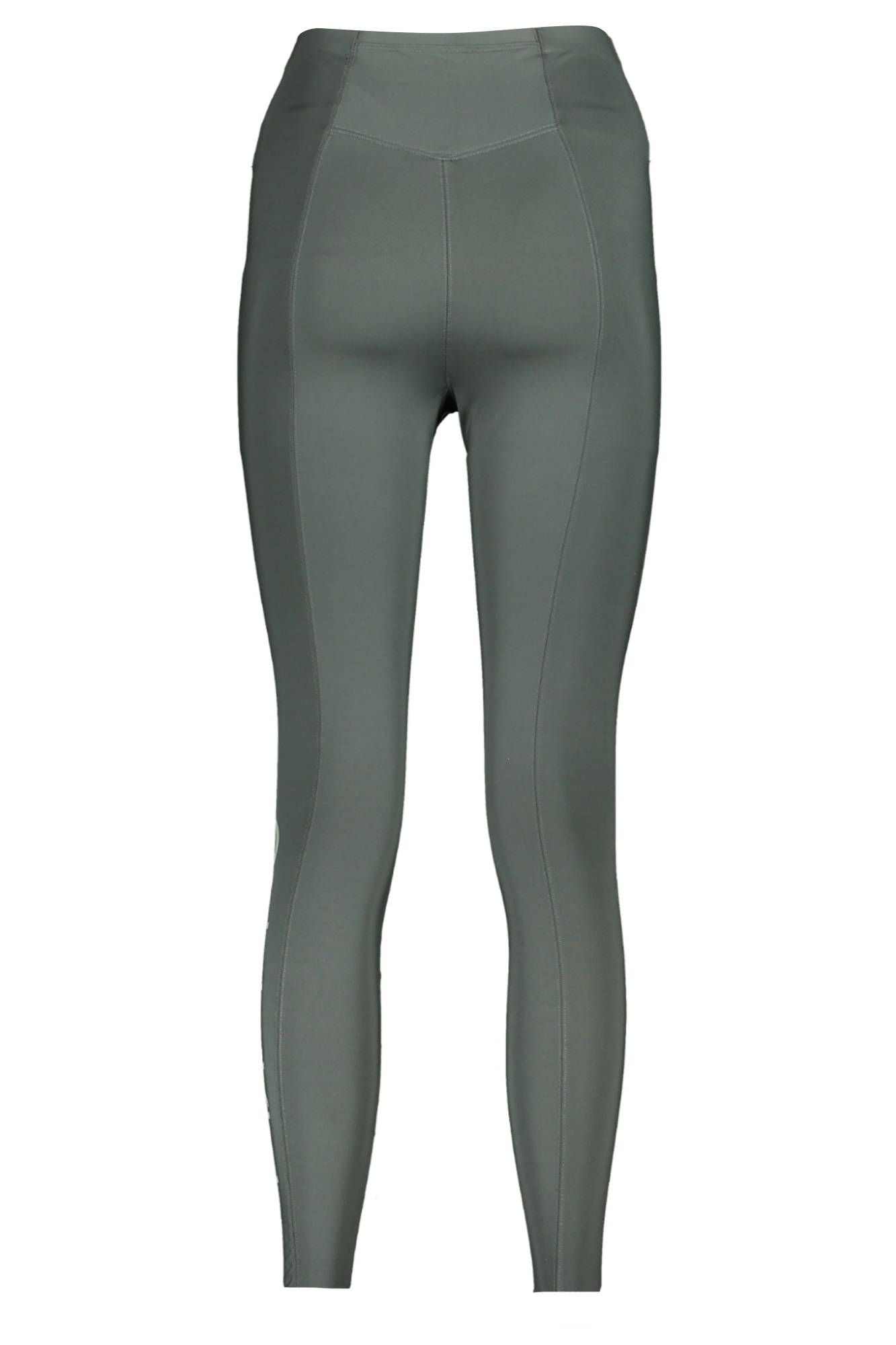 Elegant Green Logo Leggings