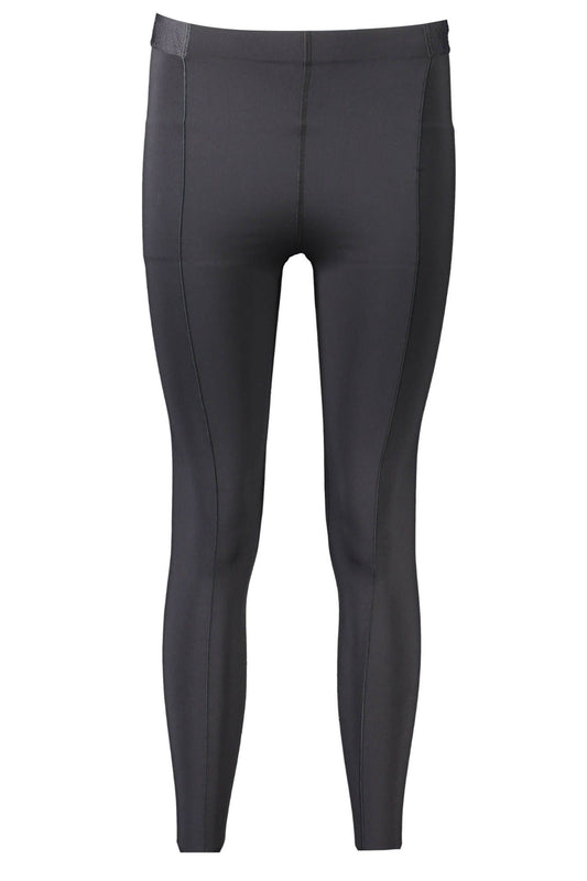 Black Polyester Women Legging