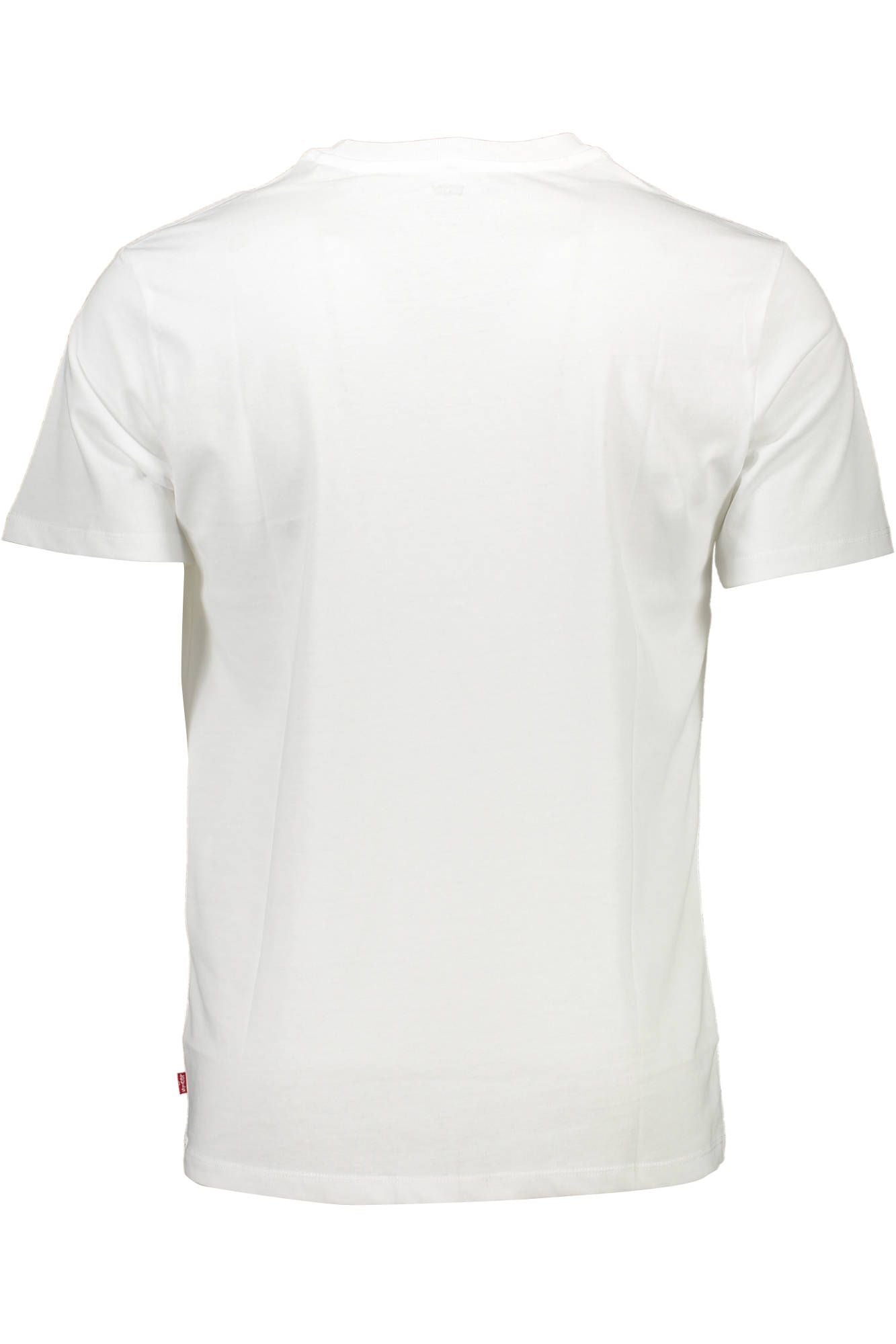 Crisp White Crew Neck Cotton Tee