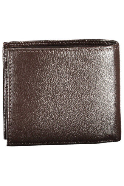 Elegant Leather Double Compartment Wallet