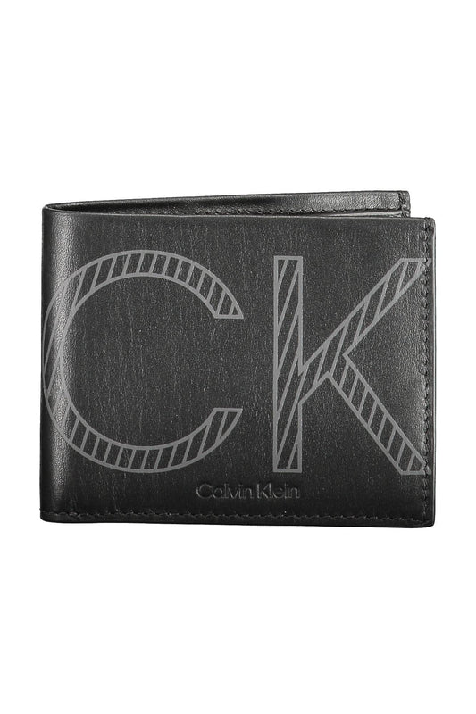 Black Leather Men Wallet