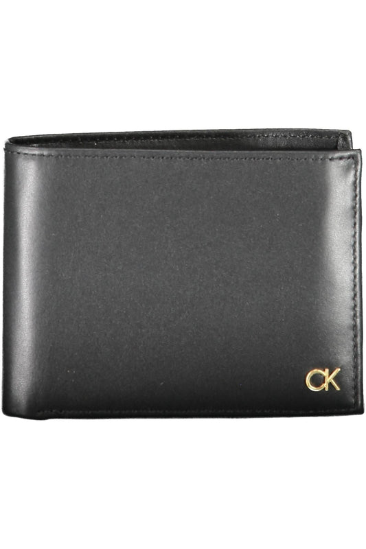 Sleek Leather Wallet with RFID Block and Coin Purse