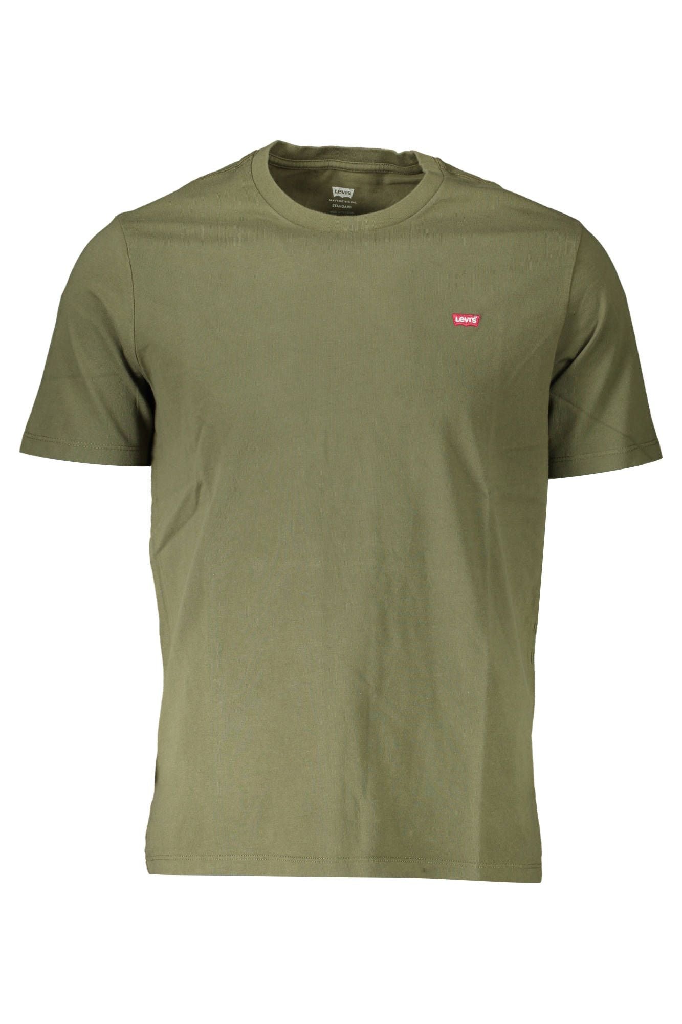 Classic Cotton Crew Tee in Lush Green