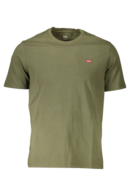 Classic Cotton Crew Tee in Lush Green