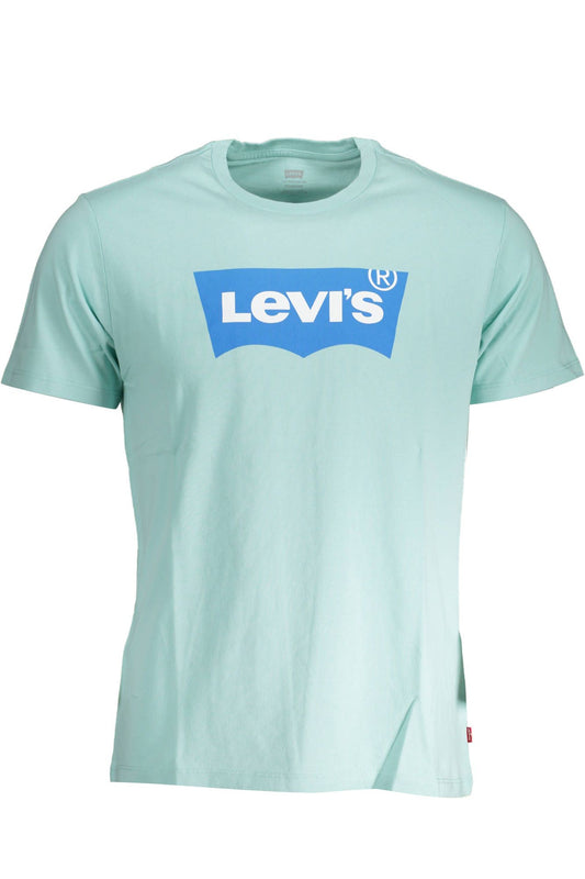 Classic Light Blue Cotton Tee - Perfect Everyday Style