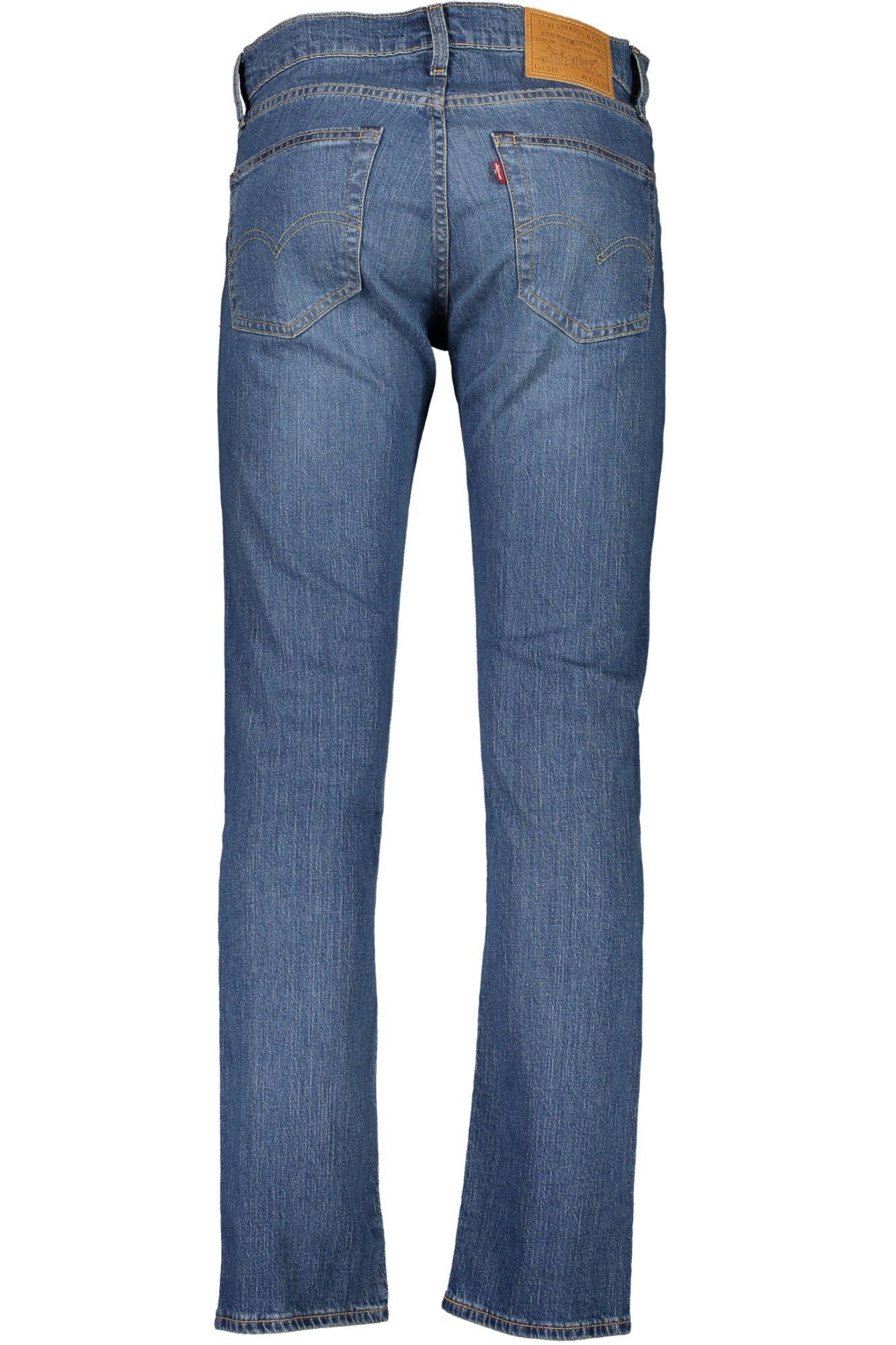 Blue Cotton Men Jeans