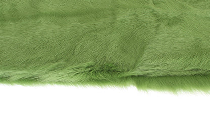 Elegant Green Fur Shoulder Wrap Scarf