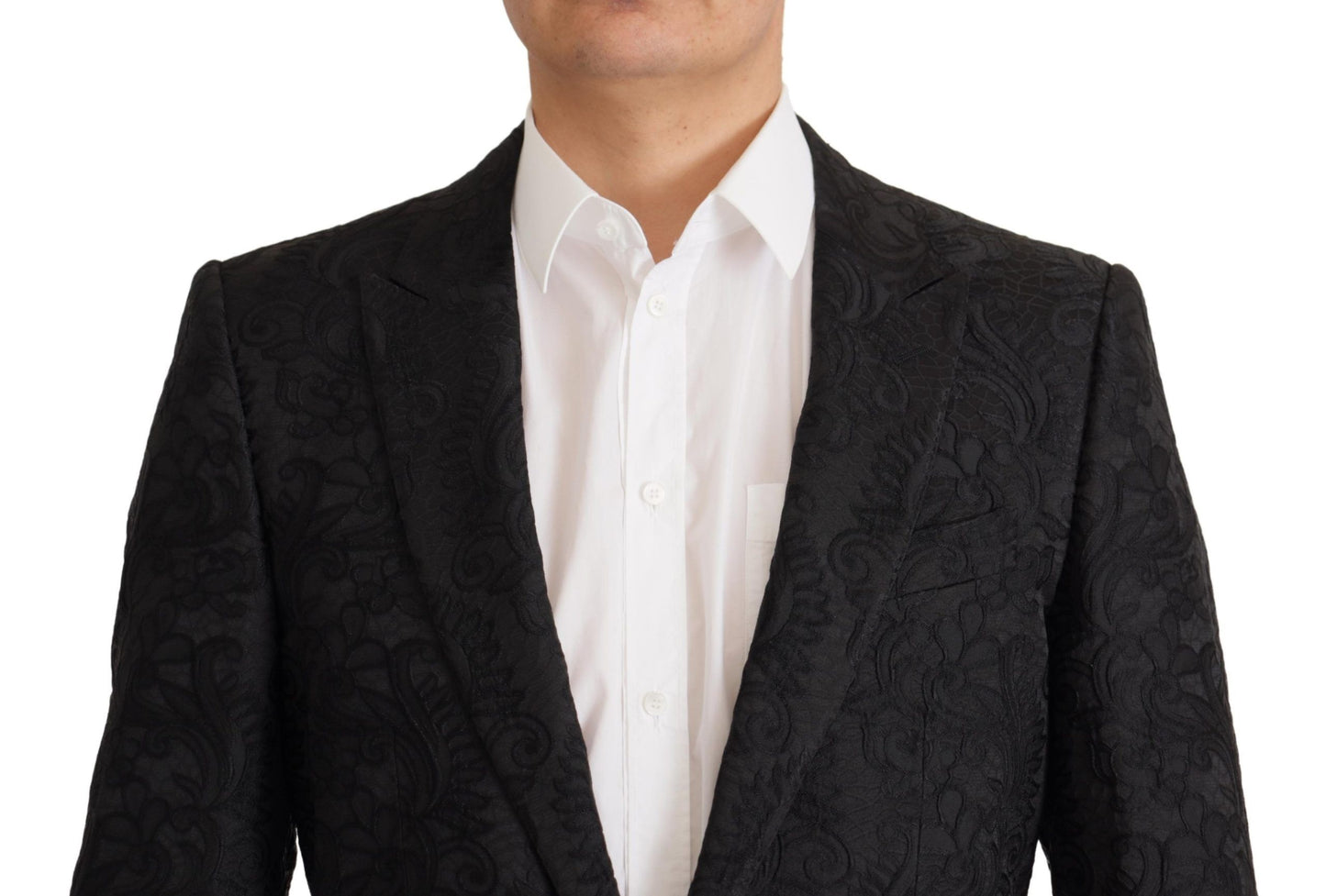 Glittering Black Martini Suit Set