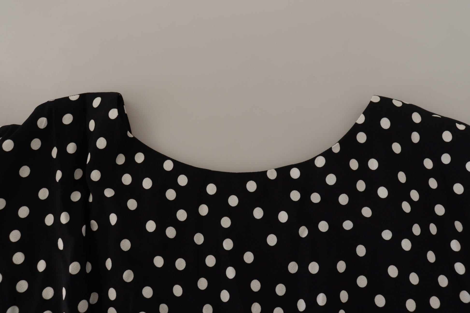 Polka Dot Sheath Midi Elegance