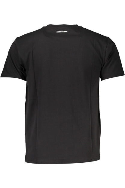 Black Cotton Men TShirt