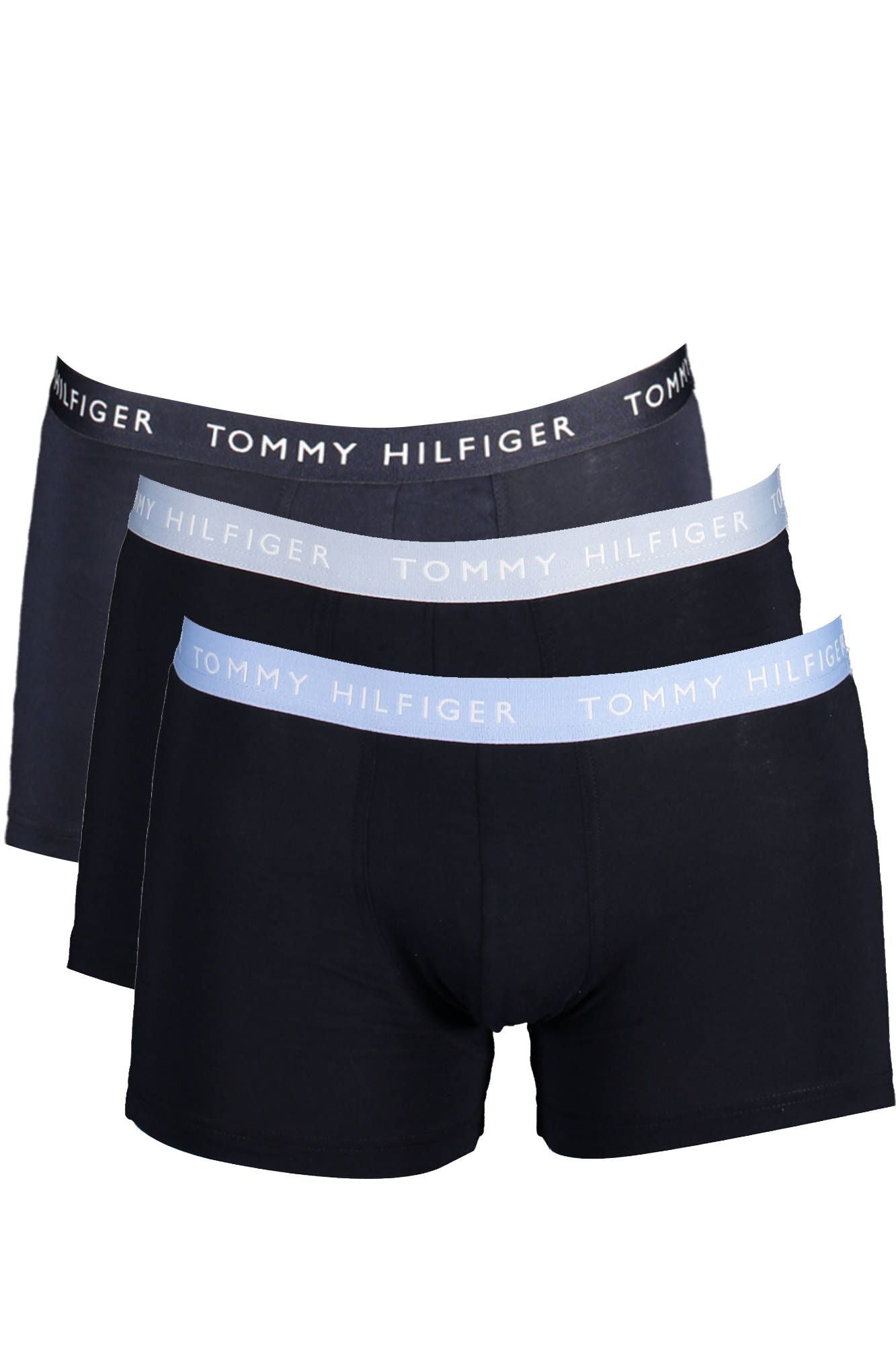 Eco-Conscious Trunks Trio with Logo Waistband