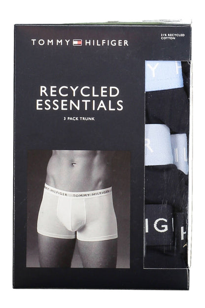 Eco-Conscious Trunks Trio with Logo Waistband