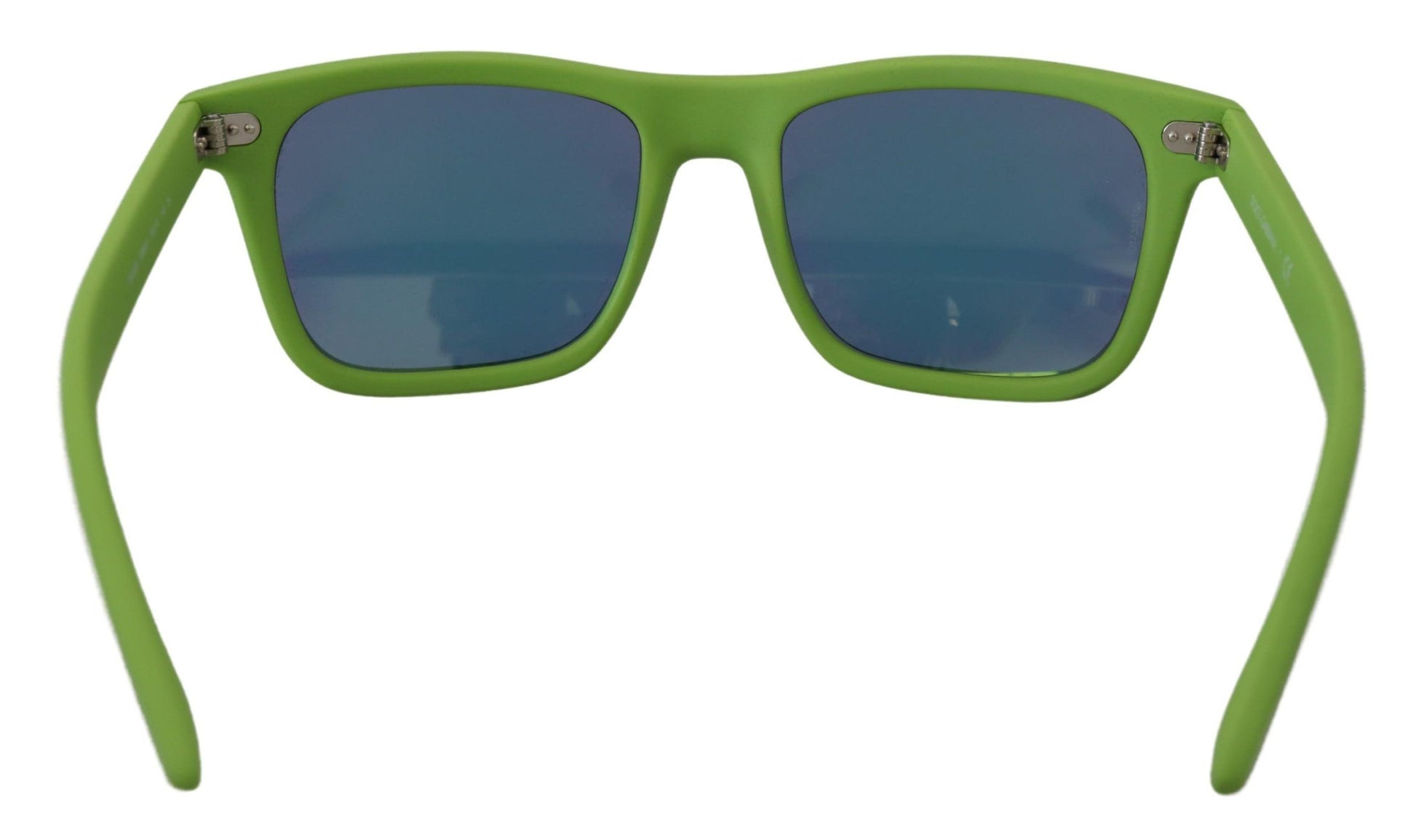 Acid Green Chic Full Rim Sunglasses